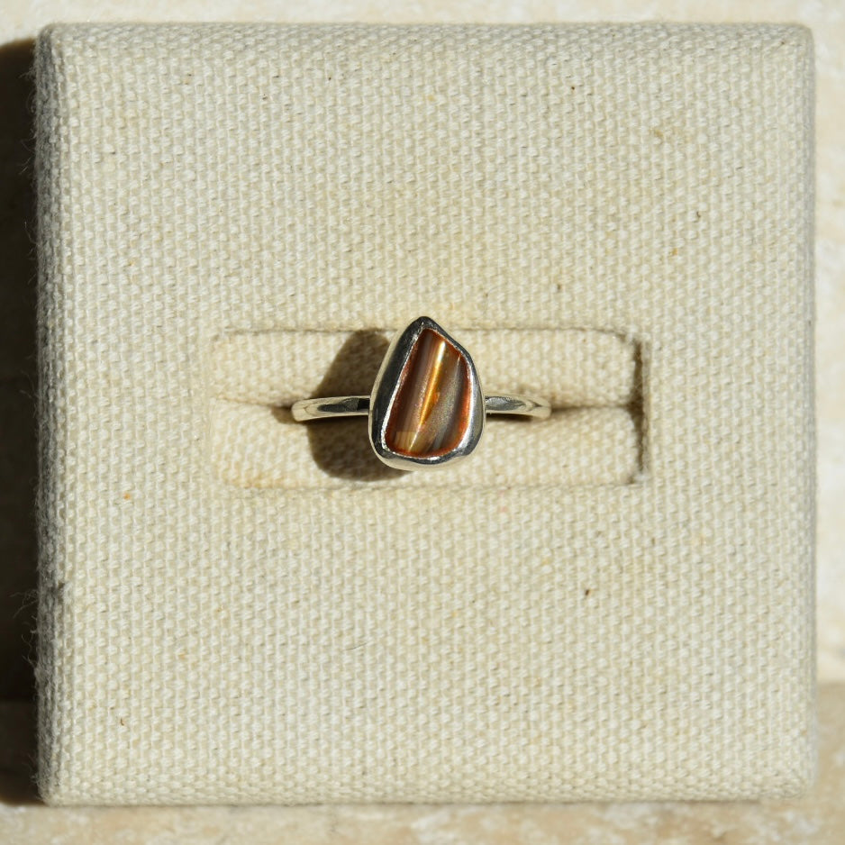 Nacre Shell Ring | Size N