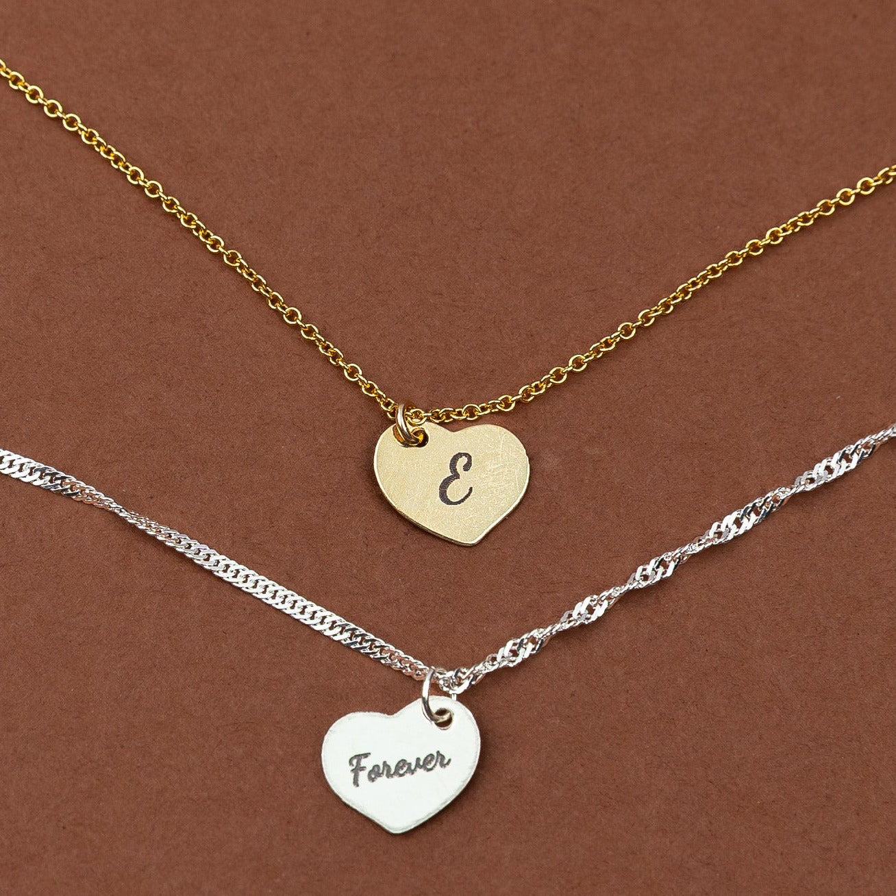 Engravable Heart Necklace