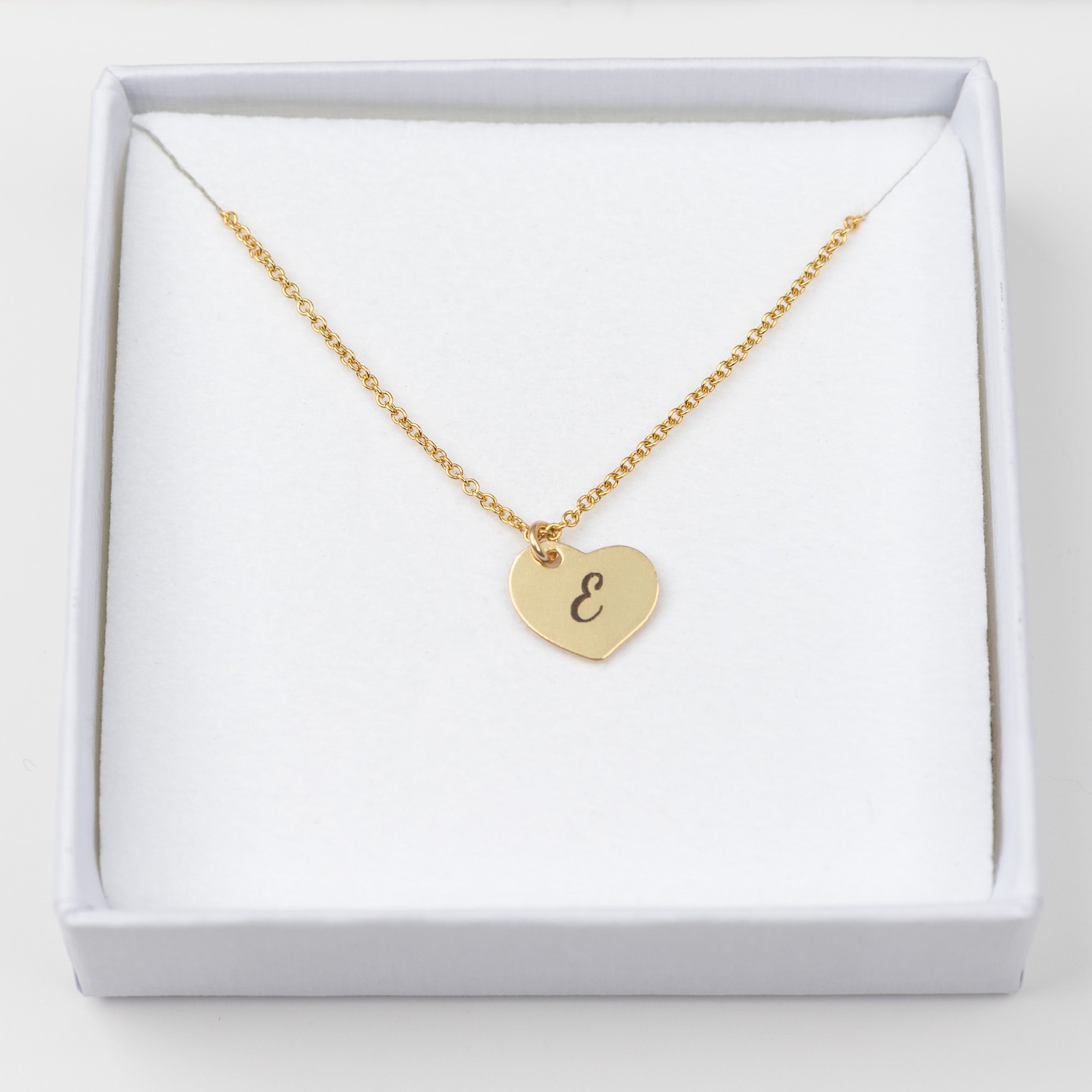 Engravable Heart Necklace