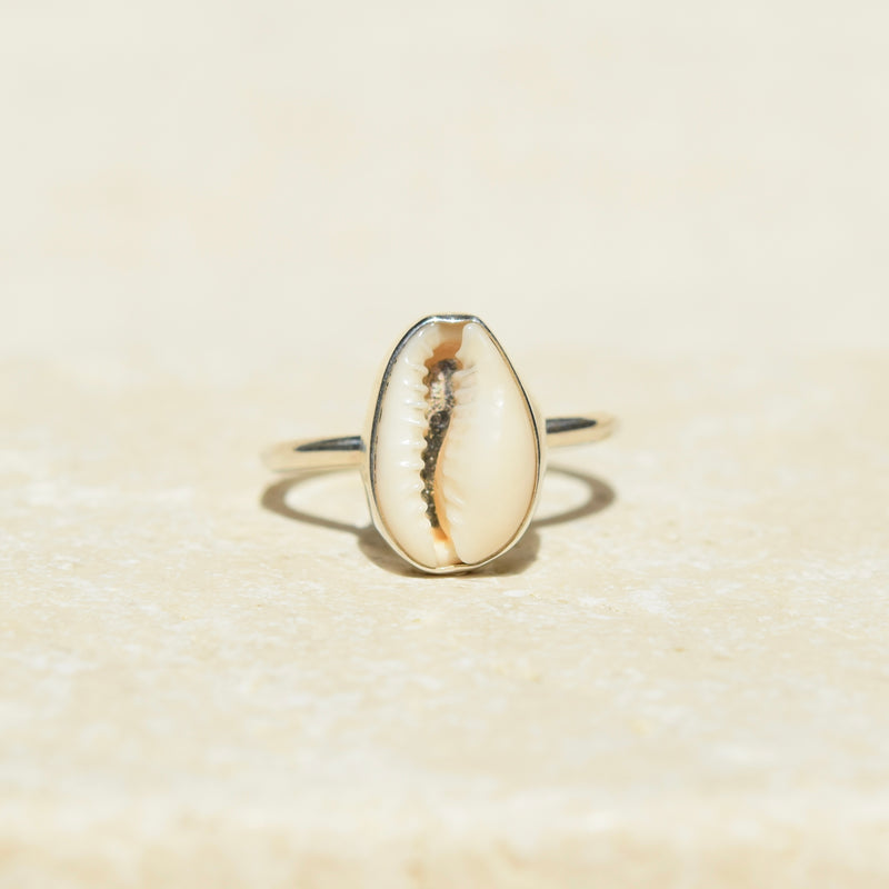 Cowrie Shell Ring